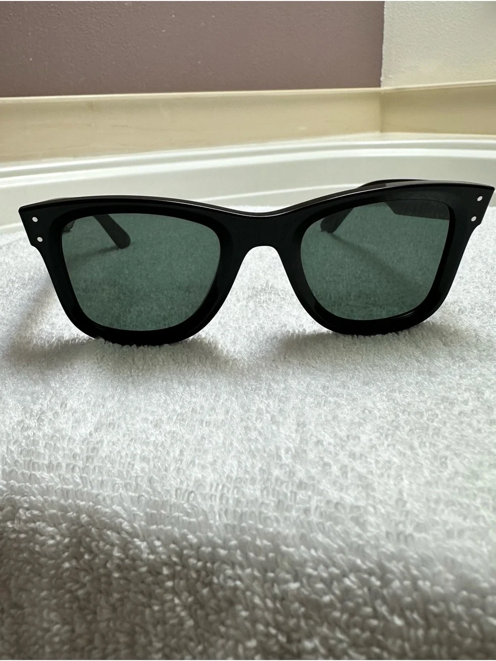 RayBan Wayfarer Reverse Black Sunglasses